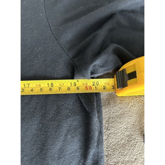 G. American Mens Long Sleeve Striped Cotton V Neck T Shirt Pullover size XL - Picture 6 of 8